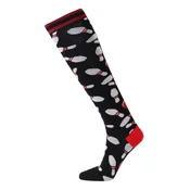 Sokisahtel Nogavice BOWLING knee-highs for bowling friends črna