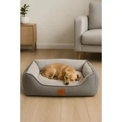 Paws & Whiskers Krevet za ljubimce Zeus, 60x40x15 cm, Sivi