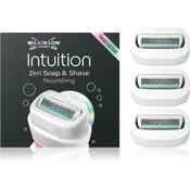 Wilkinson Sword Intuition 2in1 Shea Butter nadomestne britvice 3 kos