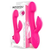 InToYou Magnolia Double Vibration & Suction Rabbit Pink