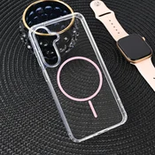 Maska za Samsung S24 Magsafe Color Line, Roze