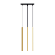 Sollux SL.1196 - Luster na sajli PASTELO 3xG9/8W/230V zlatni