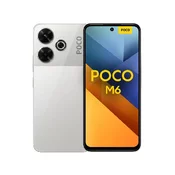 Xiaomi Poco mobitel M6, 6+128GB, 4G, Dual SIM - Silver EU