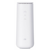 slomart ZTE MF289F brezžični usmerjevalnik za mobilno omrežje, notranja uporaba, s hitrostjo prenosa do 2000 Mbit/s, bel, z možnostjo upravljanja preko spleta.