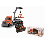 Tovornjak z delovnim kovčkom Black&Decker Truck Smoby in 60 dodatkov z orodjem