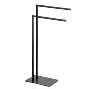 Kela Kovinsko držalo za brisače črno v obliki črke L 30x20x81cm KL-22495