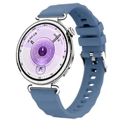 INF Zamenljivi/kompatibilni deli – Huawei Watch GT6 silikonski pašček 18mm, 22.5x1.8cm Blue, (5000264115)