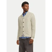 Jack&Jones Pletena jopica Craig 12258484 Écru Regular Fit