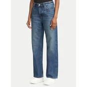 Calvin Klein Jeans Jeans hlače 90s LV047H722G Mornarsko modra Straight Fit