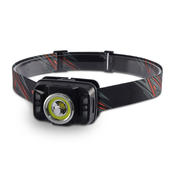 Naglavna LED svetilka 5W – COB, Micro USB, IP65
