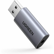 Ugreen USB zunanja zvočna kartica, 3.5 mm avdio