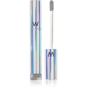 WONDERSKIN Wonder Blading Top Gloss sijaj za ustnice z bleščicami odtenek Silver Glitter 4 ml
