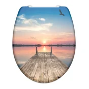 Schütte WC deska SUNSET SKY | Duroplast, Soft Close