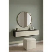 Hanah Home komoda Aplos 120, 120 cm, antracit / travertin