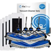 Komplet nadomestnih delov za Ecovacs Omni T30 (2x Glavna krtača, 4x Filter, 4x Stranska krtača)