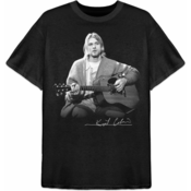 Kurt Cobain Unisex majica Guitar Live Photo L