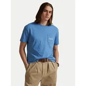 Polo Ralph Lauren Majica 710P00084001 Modra Custom Slim Fit