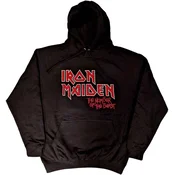 Iron Maiden Kapuco Number Of The Beast Vintage Logo Faded Edge Album Unisex Black L