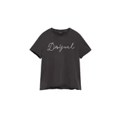 Desigual Majica črna / bela