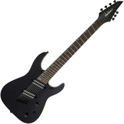 Jackson X Series Dinky Arch Top DKAF7 MS IL Multi-Scale Gloss Black