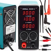 Zasilacz laboratoryjny Yihua 3010D-III 30V 10A + Przewody - pęseta z sondš testowš do elementów SMD do multimetru