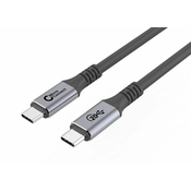 MicroConnect Premium kabel USB C-C 3.2 Gen2x2, 3m 100W, 20Gbps, 4K60Hz