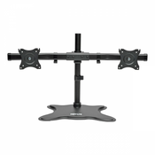 Dual-Monitor Desktop Mount Stand for 13 to 27 Flat-Screen Displays DDR1327SD