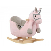 KikkaBoo igracka sa ljuljanjem sedištem i muzikom horse pink ( KKB50009 )