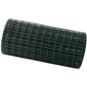 Vidaxl Evropska ograja Zelena 0,6 x 50 m PVC prevlečen železo