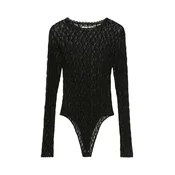 Pull&Bear Bodi srajca črna
