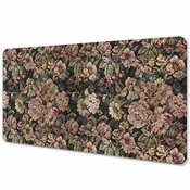 Decormat Podloga za pisalno mizo Tkane rože 120x60 cm