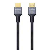 Dviced HDMI tkan kabel 1,5 m - črna