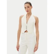 PINKO Telovnik 104931 A213 Bela Regular Fit