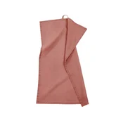Set of 3 kitchen towels, cotton, 50x70 cm, Myrna, Rust - Tiseco