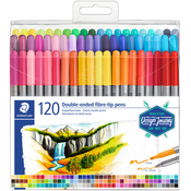 Dvostruki flomasteri u boji Staedtler Design Journey - 120 boja