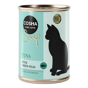 Ekonomično pakiranje Cosma Soup 12 x 100 g - Tuna sa zelenim graškom