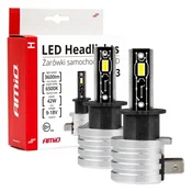 Led sijalica za auto H-mini Series H3 50W 12/24V 6500K 2225lm 2/1 Amio