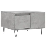 Vidaxl Klubska mizica 55x55x36,5 cm inženirski les