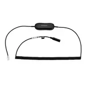 Jabra Desk phone kabel for EVOLVE - RJ9 to 3,5 mm jack converter kabel 2M Desk phone compatibility Cisco models: 69xx, 79xx 8961, 99xx (88011-100)
