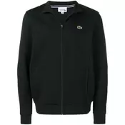 Lacoste - embroidered logo jacket - men - Black