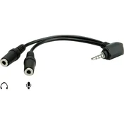 Roline 3,5 mm 4-polni audio razdjelnik-adapter (11.09.4441)
