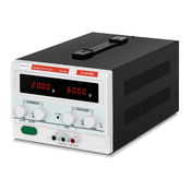 Namizni napajalnik - 0 - 60 V - 0 - 20 A DC - 1,200 W - 4-mestni LED zaslon