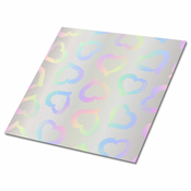 Decormat Samolepilne pvc ploščice Pisana srca 30x30 cm 9 ploščic