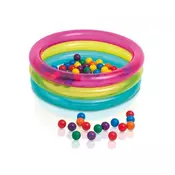 INTEX 48674 bazen na napuhavanje s lopticama – 86 × 25 cm