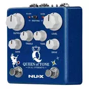 NUX NDO-6 QUEEN OF TONE Dual Overdrive kitarski efekt pedal
