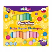 STRIGO Barvit šolski plastelin 24 barv
