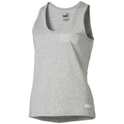 Puma  Majice brez rokavov Athletics Tank W  Siva