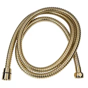 POWERFLEX kovinska cev za prhanje, 150 cm, zlata - Zlato - Sapho - 24 - Iz nerjavečega jekla - Lepilo - Drugo - 1500 - 3-delne tuš kabine - 14
