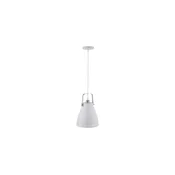 JUST LIGHT. 11060-16 - Luster na sajli EVA 1xE27/60W/230V, precnik 26,5 cm, bela