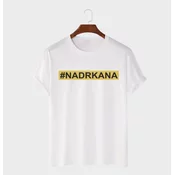MAFIMI Ženska majica Nadrkana, Bela